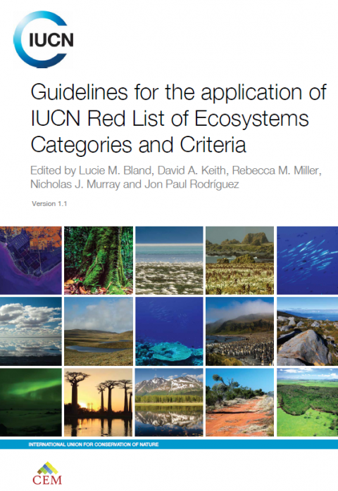 mod venlige øjeblikkelig Guidelines for the Application of IUCN Red List of Ecosystems Categories  and Criteria | System of Environmental Economic Accounting